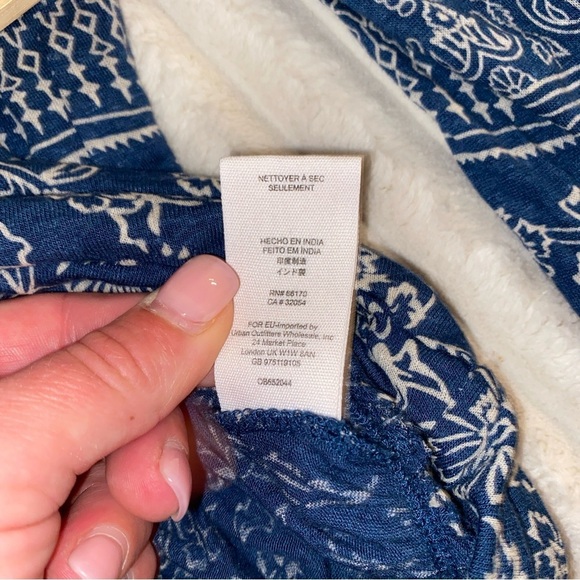 Free People‎ Blue Bohemian Blouse - Picture 7 of 10